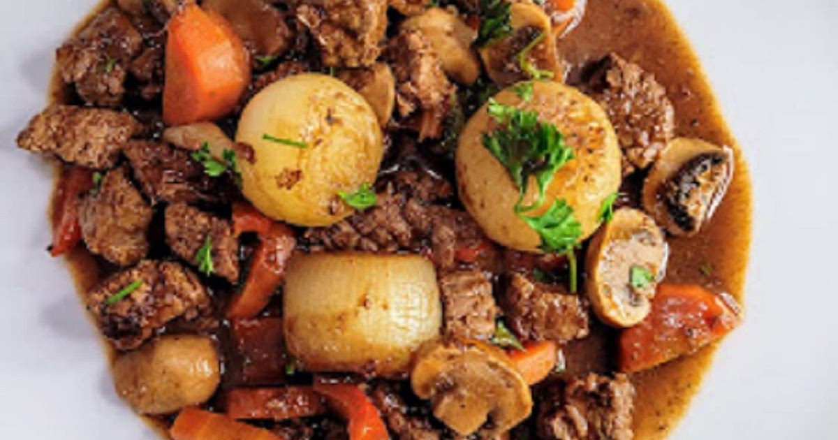 Old Fashioned Beef Stew with Mushrooms Recipe | Samsung Food App