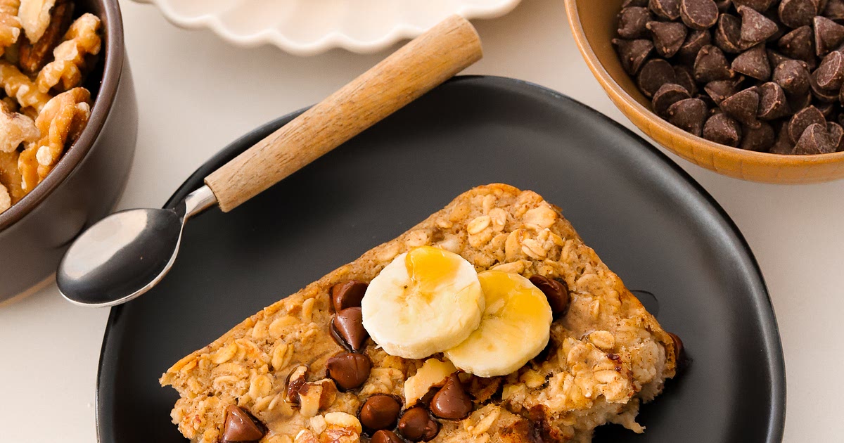 Banana Bread Oatmeal Bake Recipe | Samsung Food App
