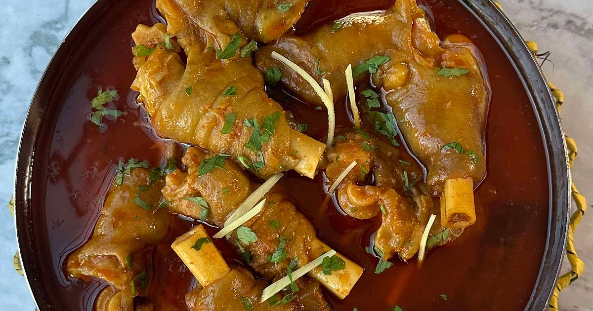 Mutton Paya (Mutton Trotters) Recipe | Samsung Food App