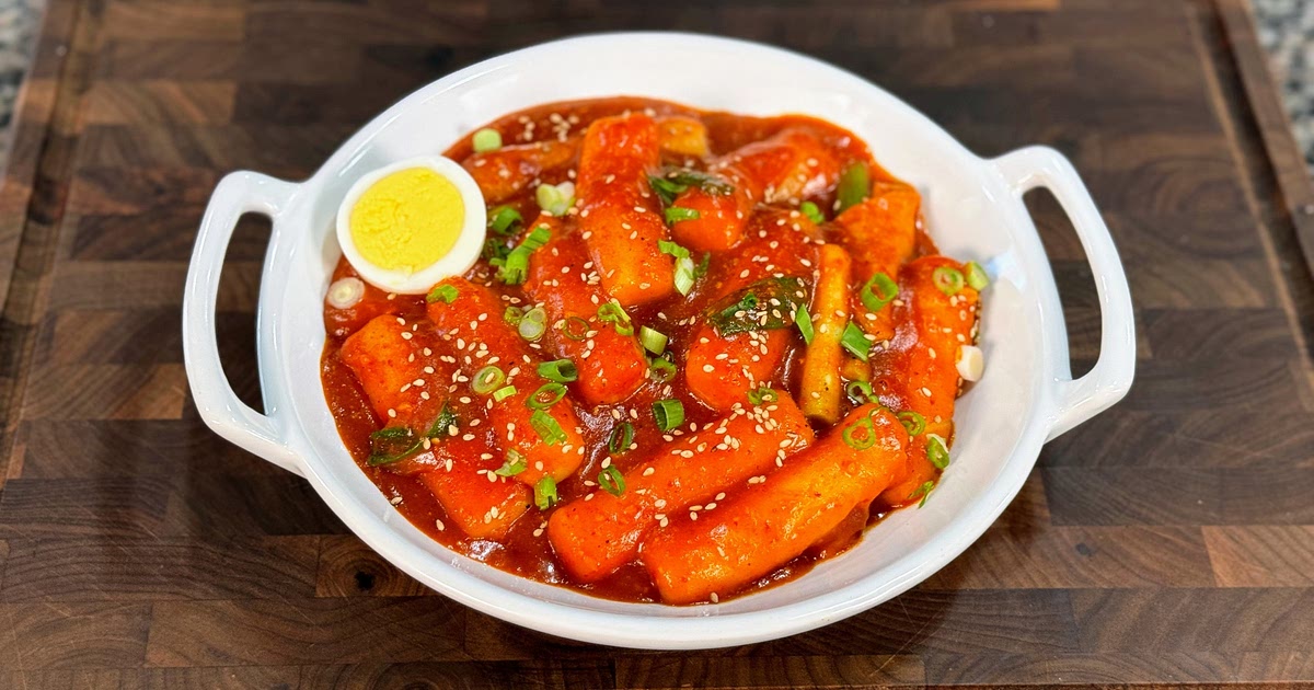 How to Make Korean Rice Cakes from Scratch😊😋 Recipe | Samsung Food App