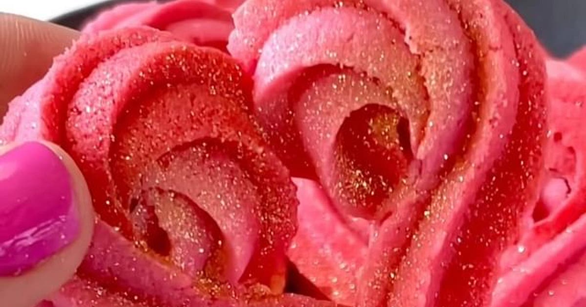 Heart shaped Valentines butter cookies recipe👇🏼💖 Ingredients: 125 Recipe | Samsung Food App