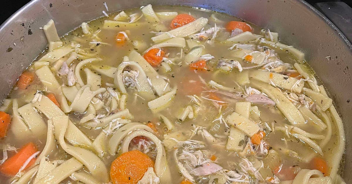 Mrs J1s Chicken Noodle Soup Recipe | Samsung Food App
