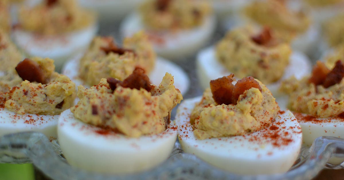 Chipotle Deviled Eggs with Bacon Recipe | Samsung Food App