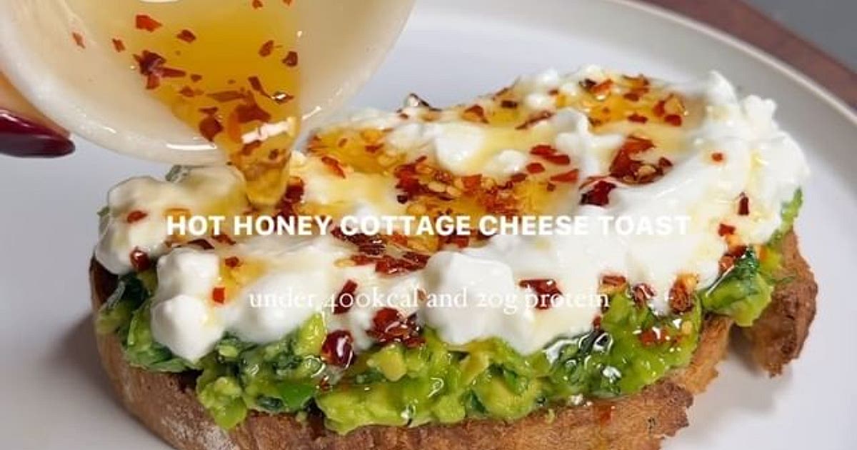 HOT HONEY COTTAGE CHEESE TOASTS Recipe | Samsung Food App