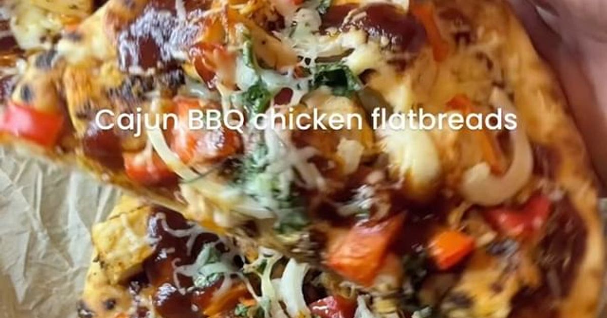 Cajun BBQ Chicken Flatbreads Recipe | Samsung Food App