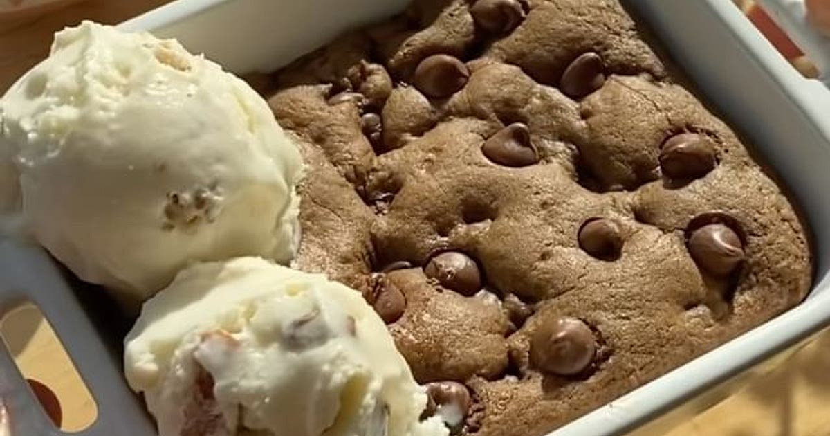 Single Serve Double Chocolate Cookie “Skillet” Recipe | Samsung Food App