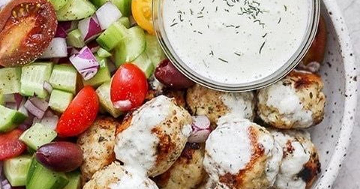 Greek Chicken Meatballs Recipe | Samsung Food App