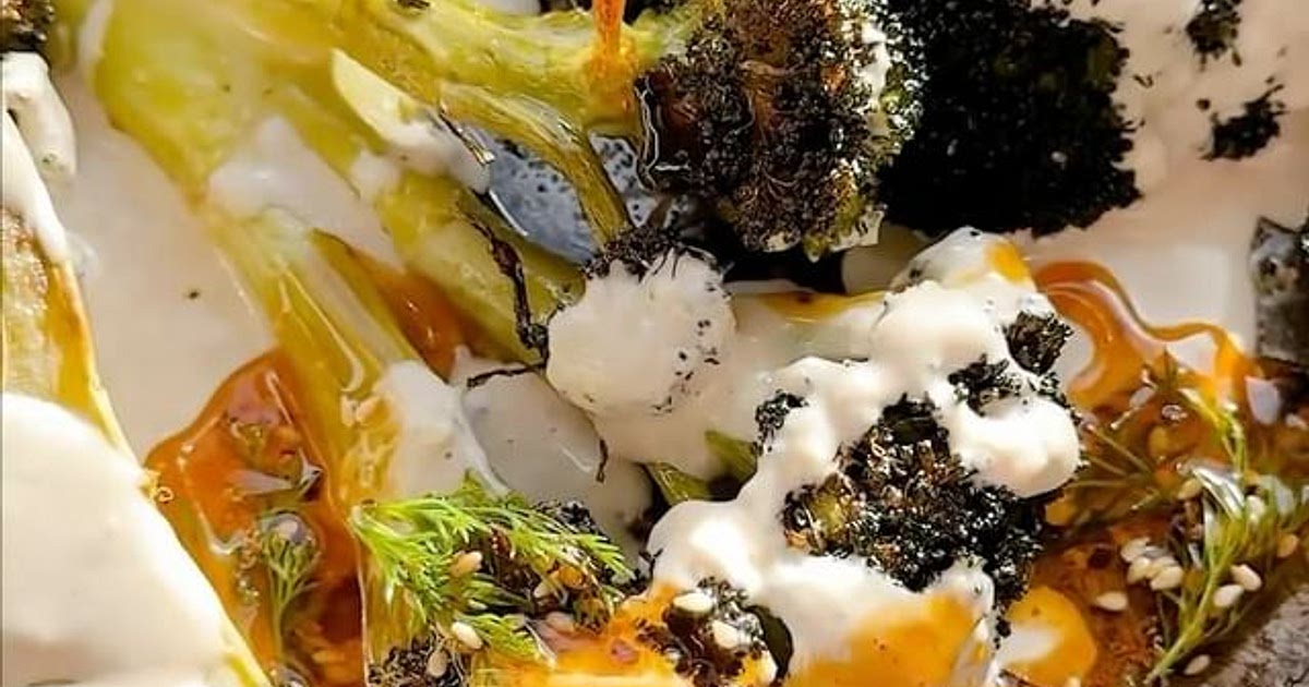 Garlicky tahini broccoli Recipe | Samsung Food App