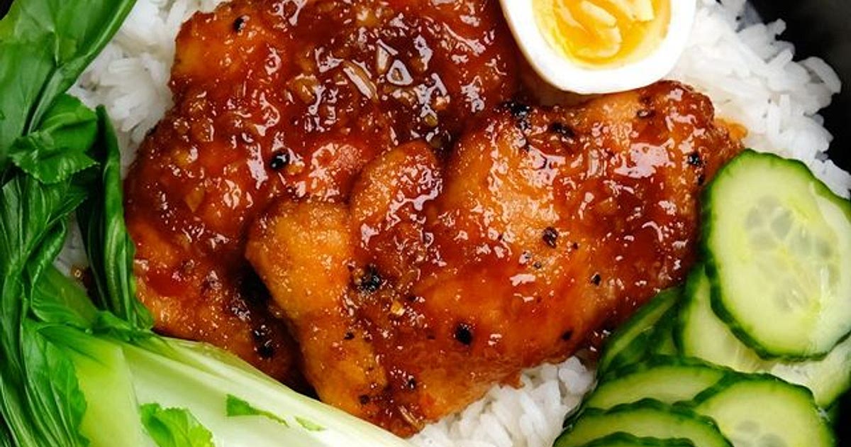 Garlic Ginger Chicken Rice Bowl Recipe | Samsung Food App