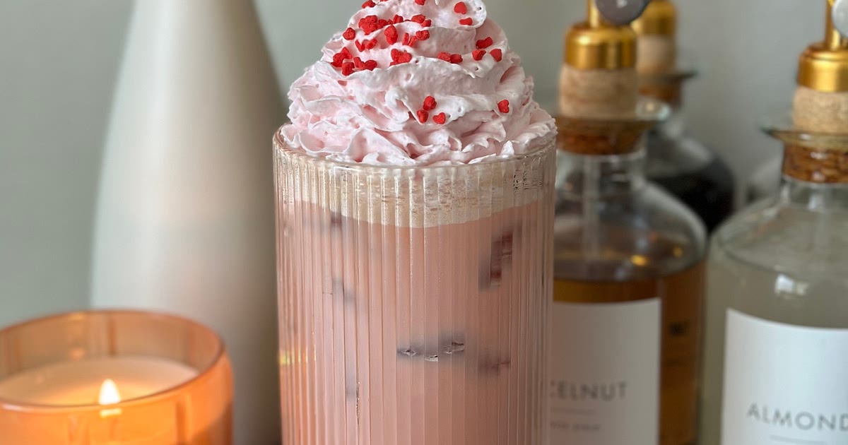 White Chocolate Strawberry Iced Mocha Recipe | Samsung Food App
