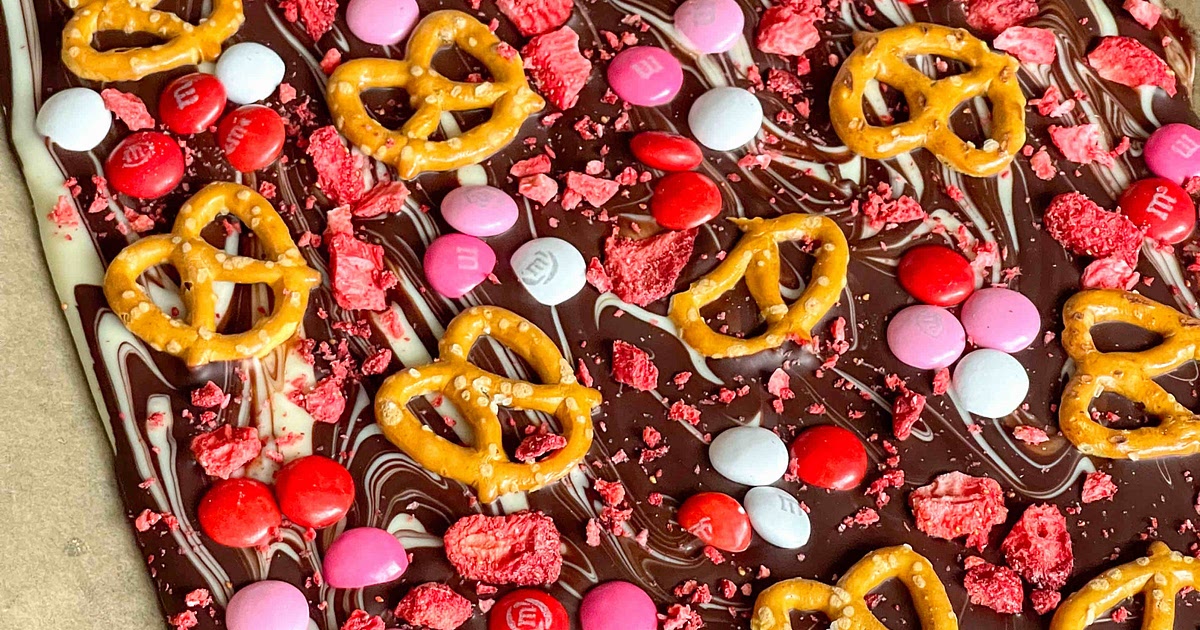 Valentine’s Chocolate Bark Recipe | Samsung Food App