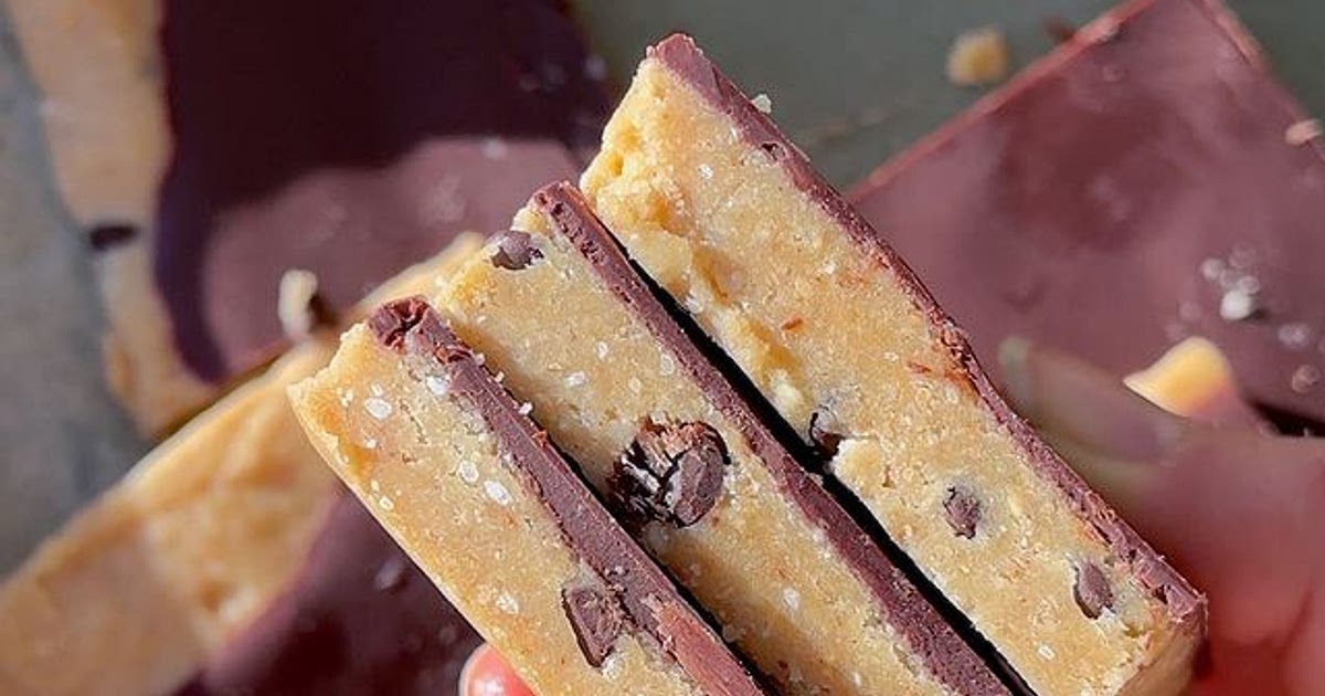 No bake cookie dough bars Recipe | Samsung Food App
