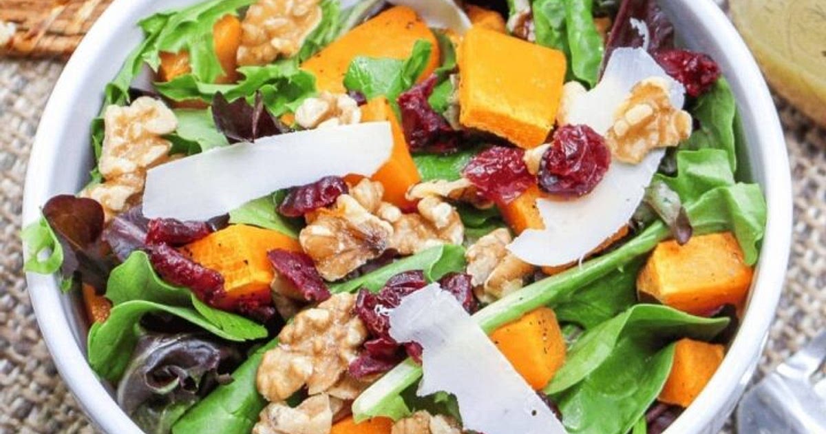 Roasted Butternut Squash Salad Recipe | Samsung Food App