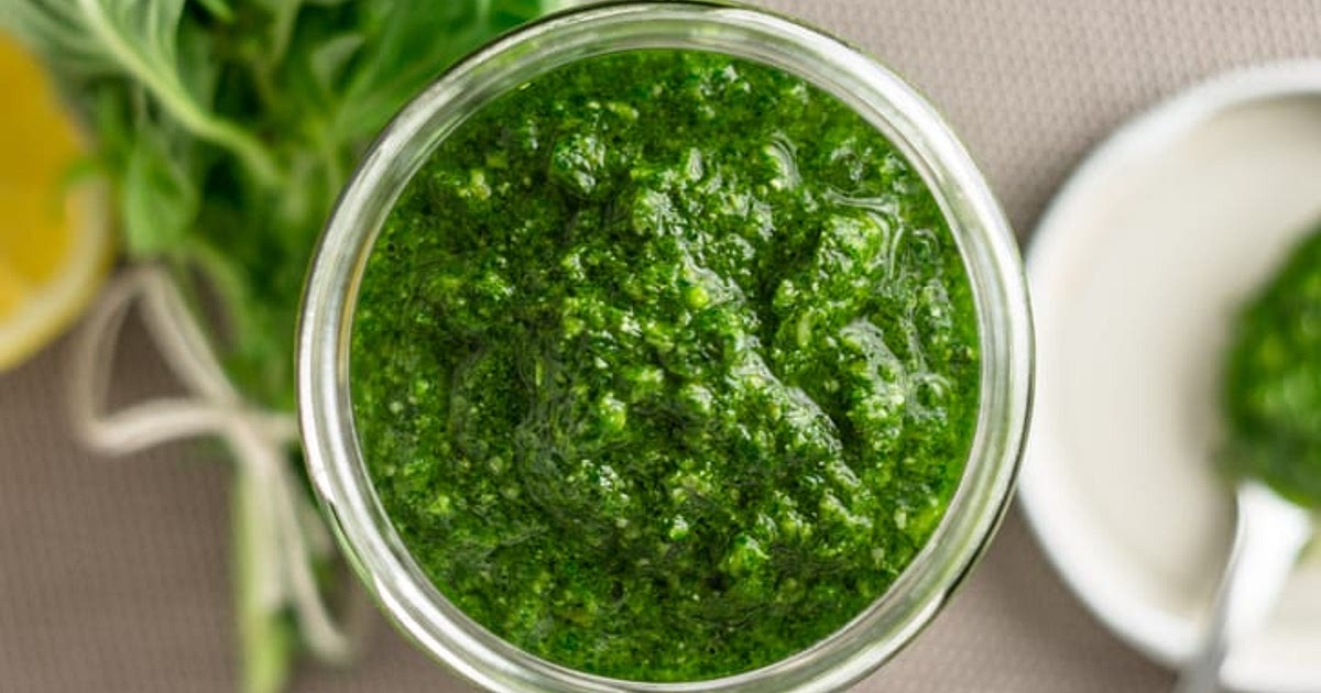 Vegan Pesto Sauce Recipe | Samsung Food App