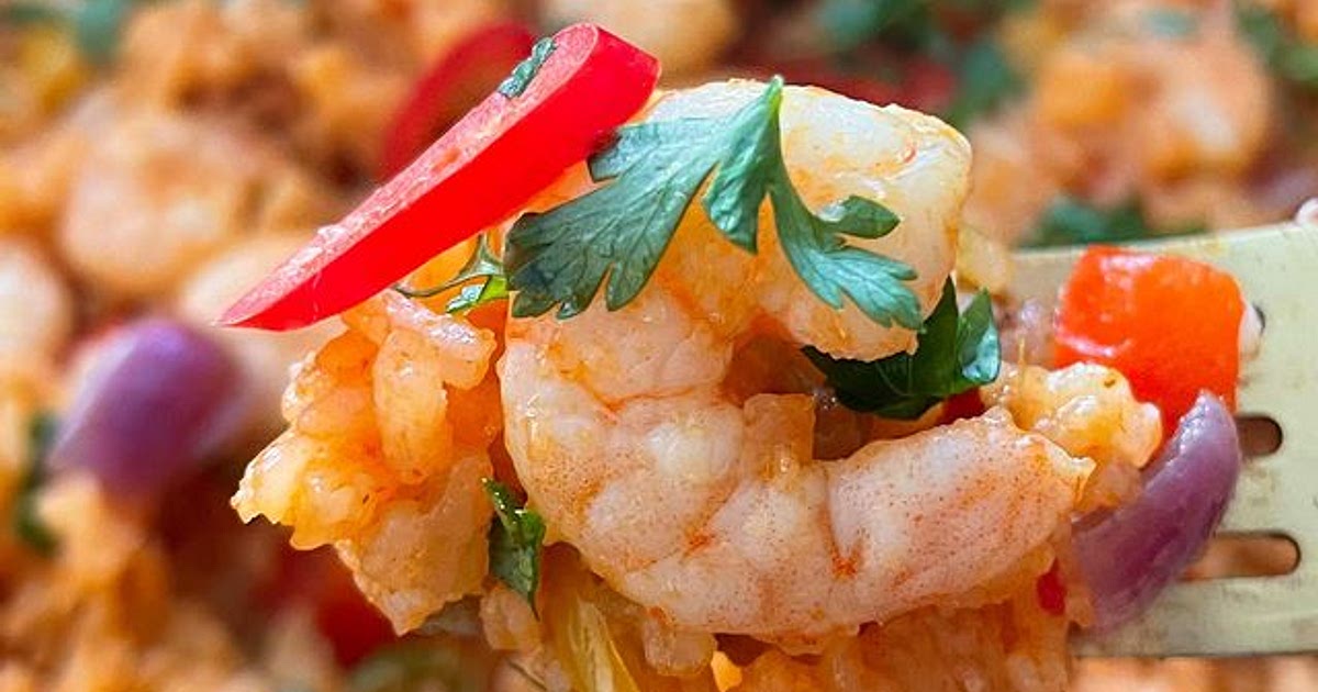 Peri Peri Prawn Rice Recipe | Samsung Food App
