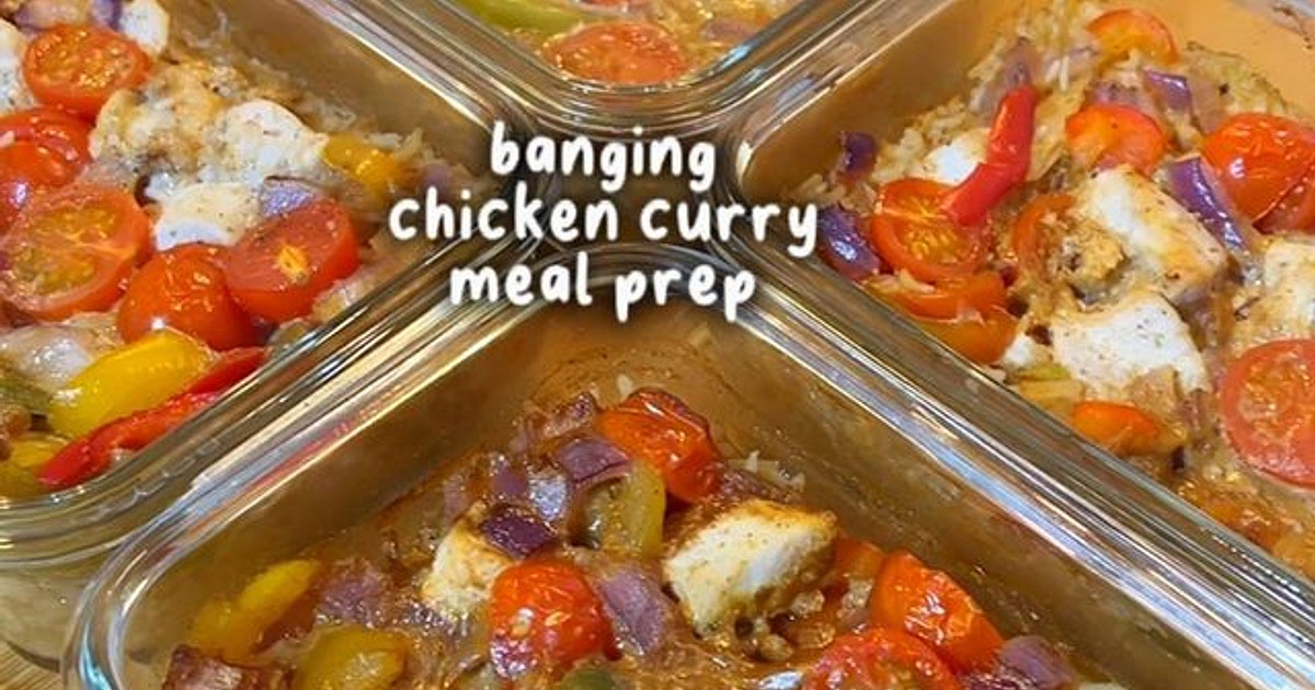 Chicken Curry Meal Prep Recipe | Samsung Food App