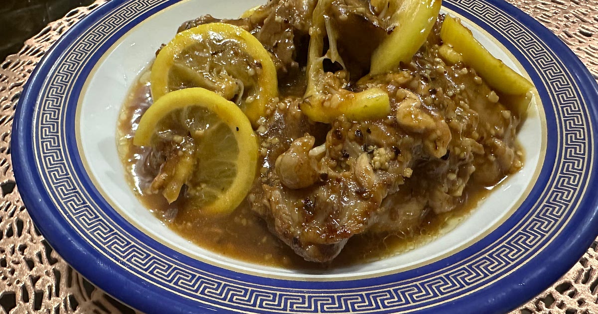 Lemon Orange Chicken Thighs - Healthyfied Recipe | Samsung Food App