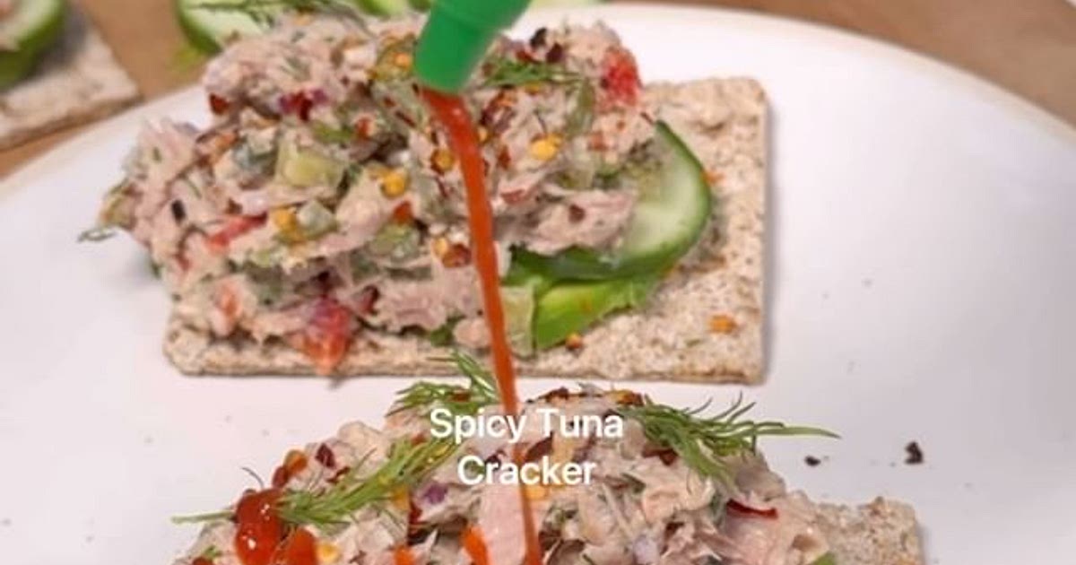 Spicy Tuna Crackers Recipe | Samsung Food App