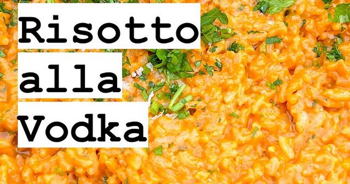 risotto alla vodka 😘👌🏻 Recipe | Samsung Food App