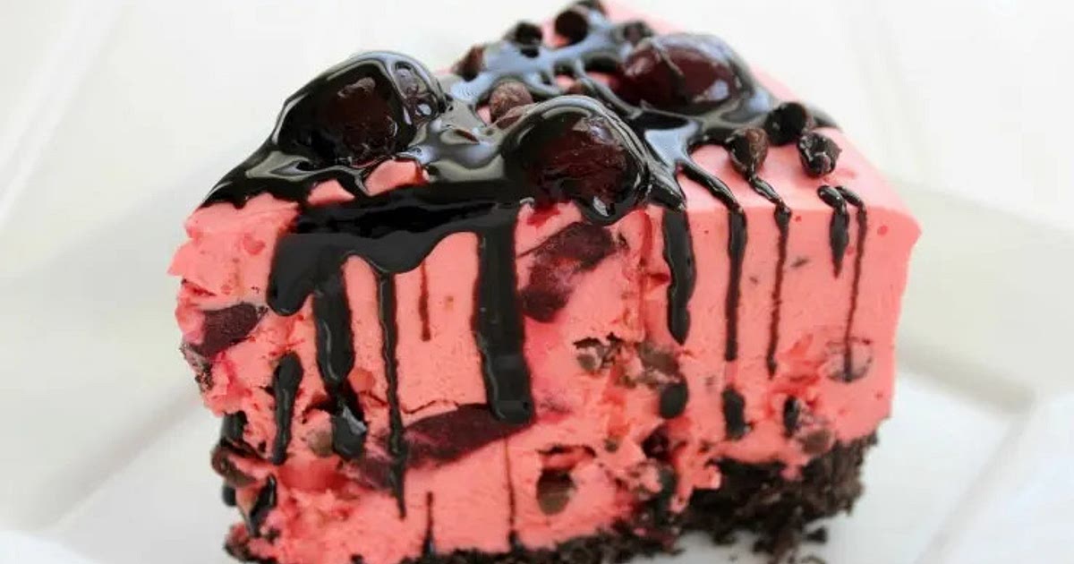 Oreo Cherry Chocolate Chip No Bake Cheesecake Recipe | Samsung Food App