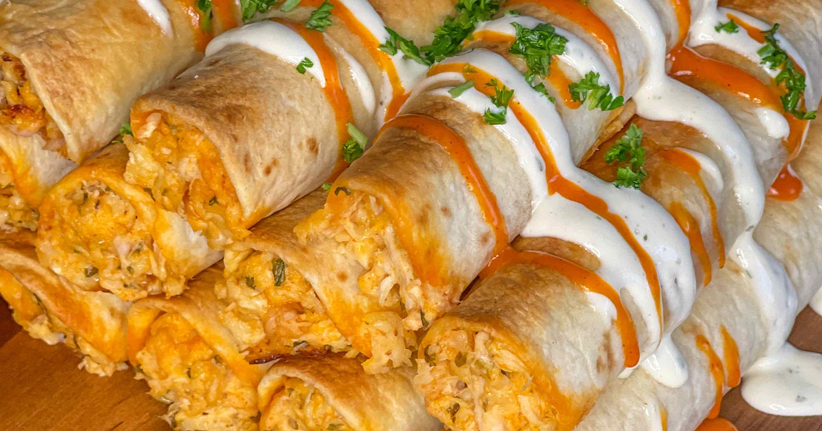 Buffalo Chicken Taquitos Recipe | Samsung Food App