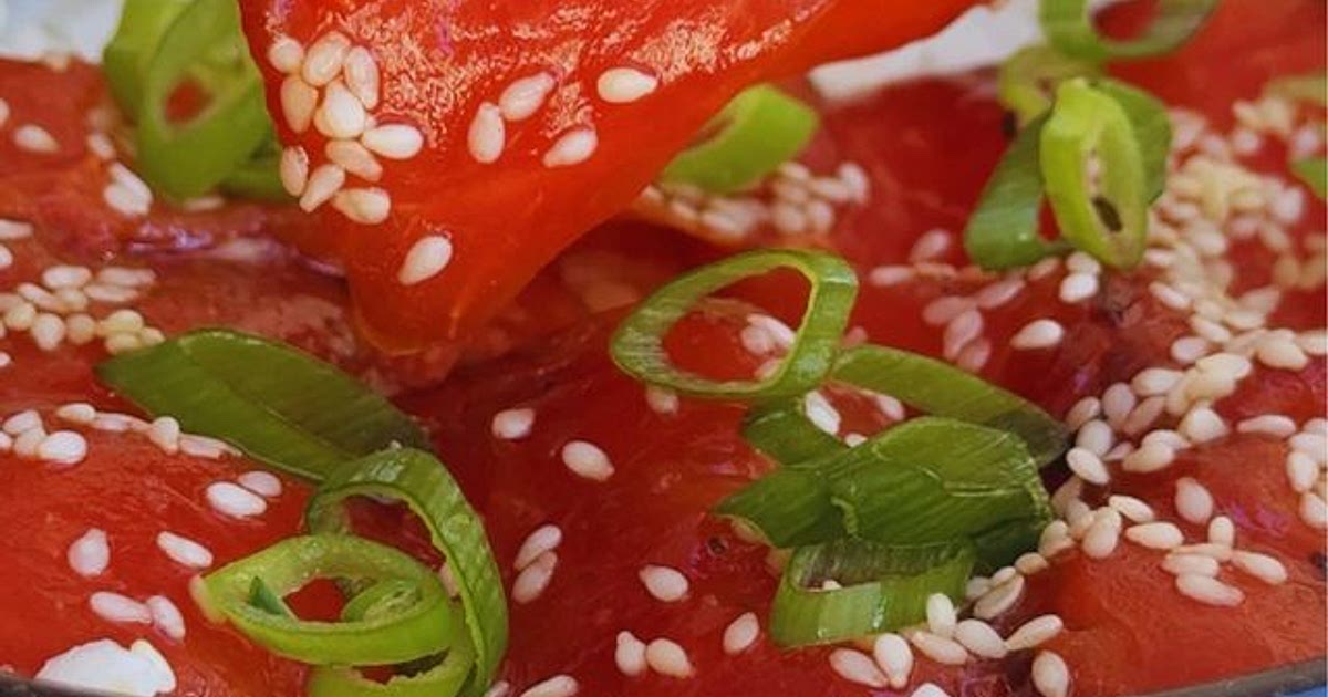 Vegan tuna from melon Recipe | Samsung Food App