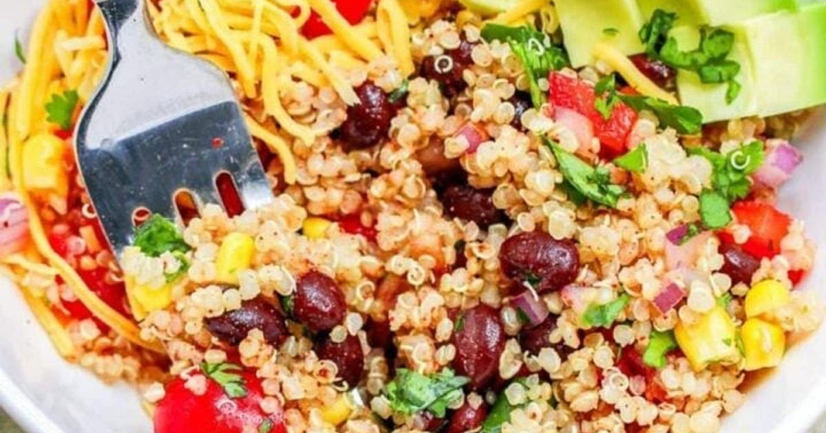 Healthy Vegetarian Southwestern Quinoa Bowl Recipe | Samsung Food App