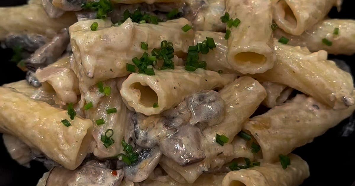 Miso Mushroom Cream Pasta Recipe | Samsung Food App