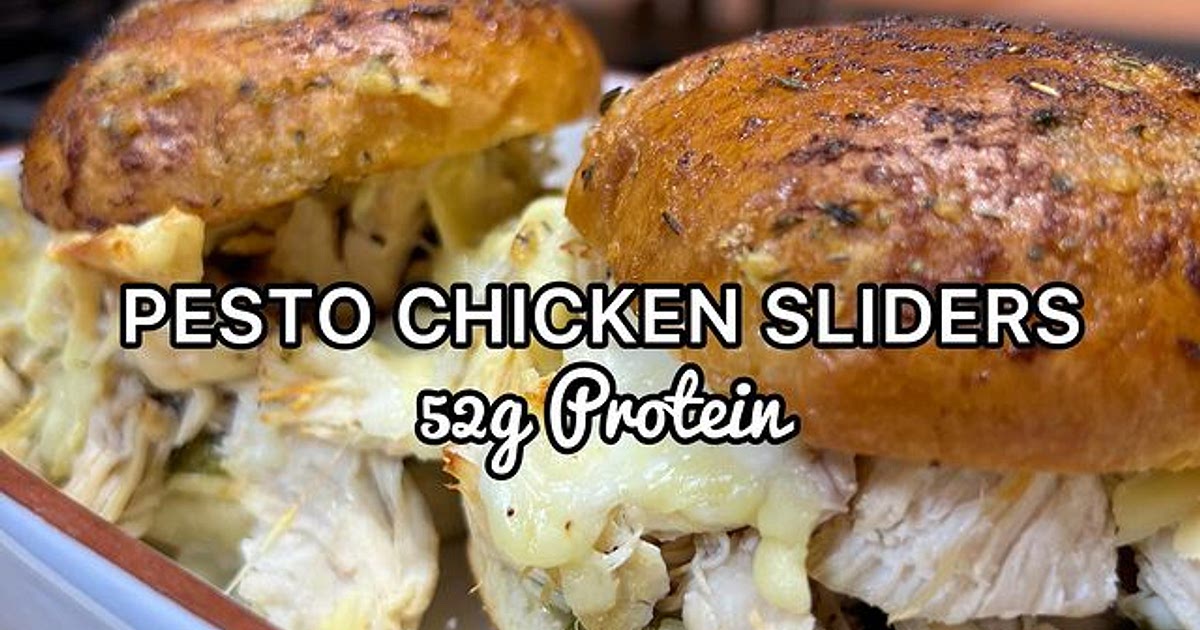 Pesto Chicken Sliders Recipe | Samsung Food App