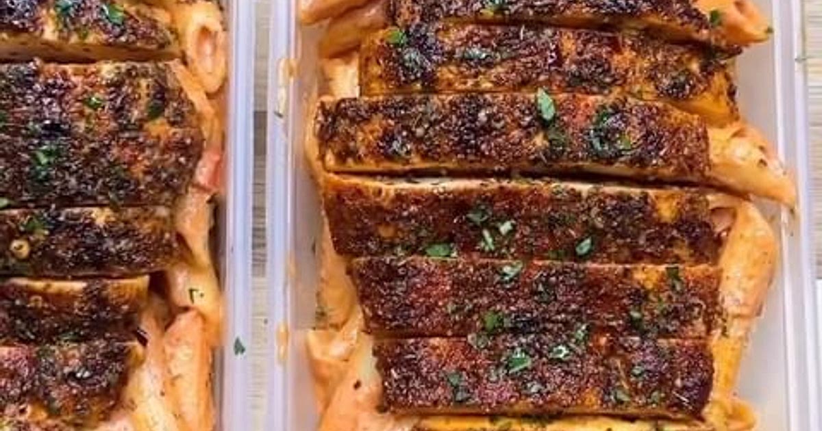 High Protein Peri Peri Chicken Pasta Recipe | Samsung Food App