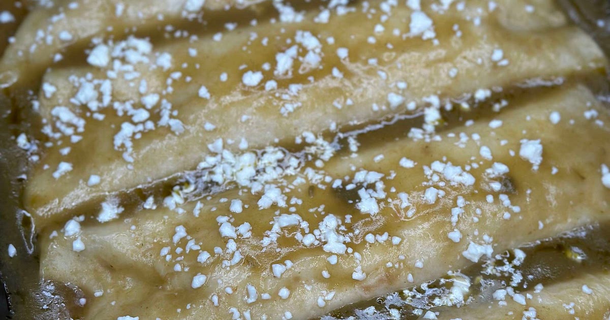 Green Chile Chicken Enchiladas Recipe | Samsung Food App