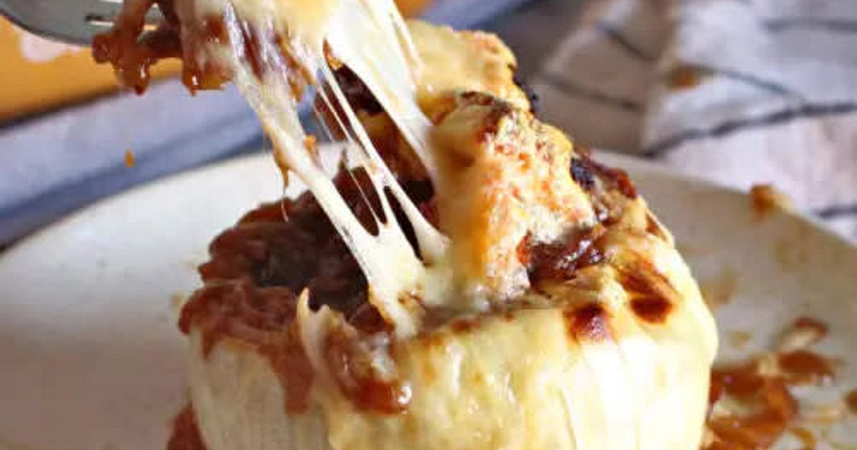 French Onion Stuffed Onion Recipe | Samsung Food App