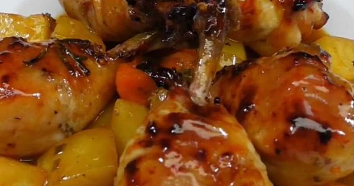 Pollo in agrodolce con patate Recipe | Samsung Food App