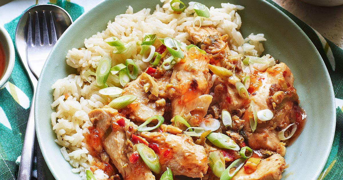Lemongrass Chicken with Rice Recipe | Samsung Food App