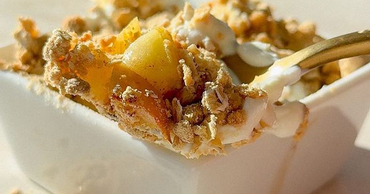 Healthy Apple Crumble 🍎 Recipe | Samsung Food App