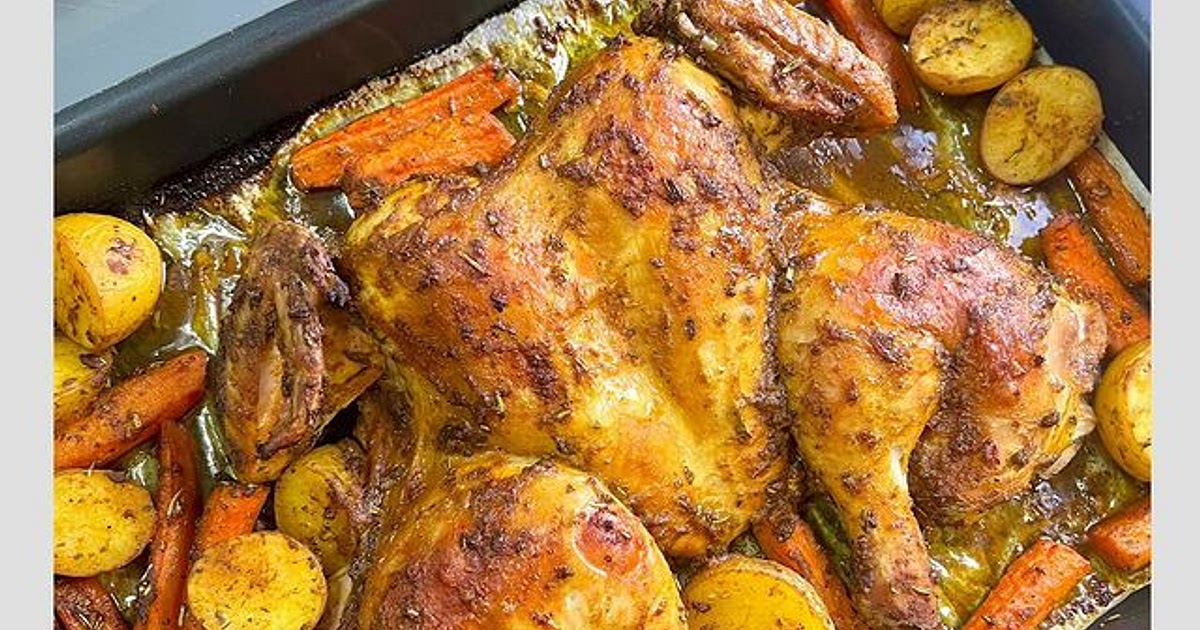 Butterflied roast chicken ( spatchcock) Recipe | Samsung Food App