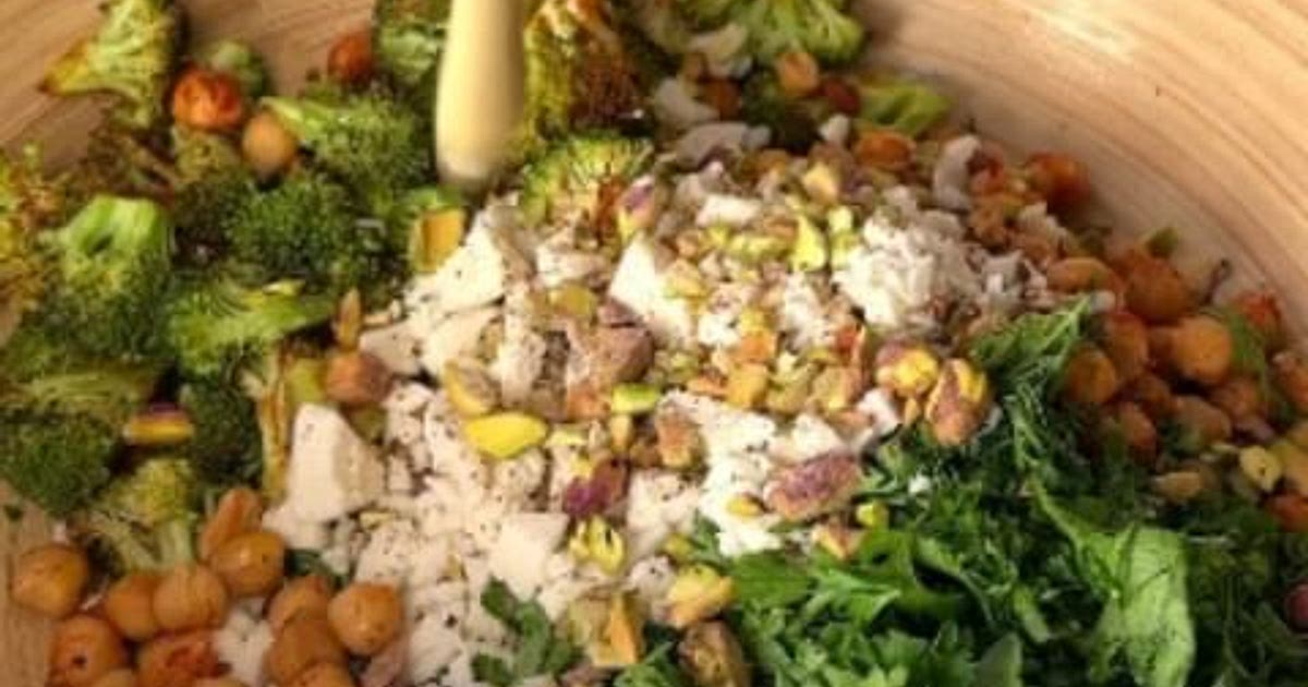 Warm COUSCOUS broccoli salad Recipe | Samsung Food App