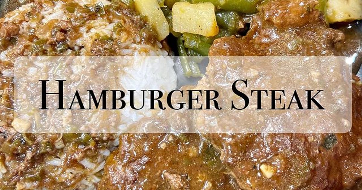 Hamburger Steak with a quick Brown Gravy 📌 Recipe | Samsung Food App