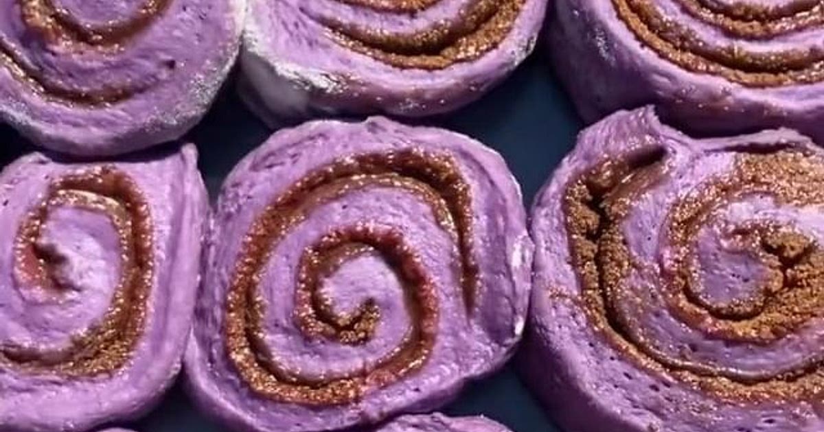 𝚄𝚋𝚎 𝙲𝚒𝚗𝚗𝚊𝚖𝚘𝚗 𝚁𝚘𝚕𝚕𝚜 ✨ Recipe | Samsung Food App