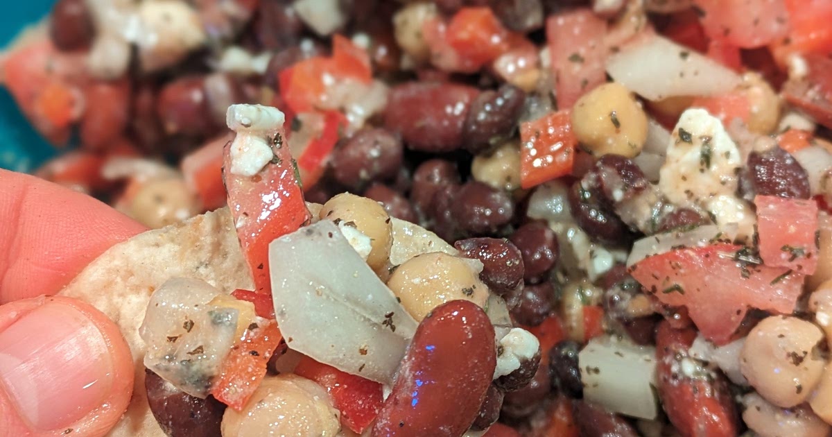 Mediterranean 3 Bean Salad Recipe | Samsung Food App