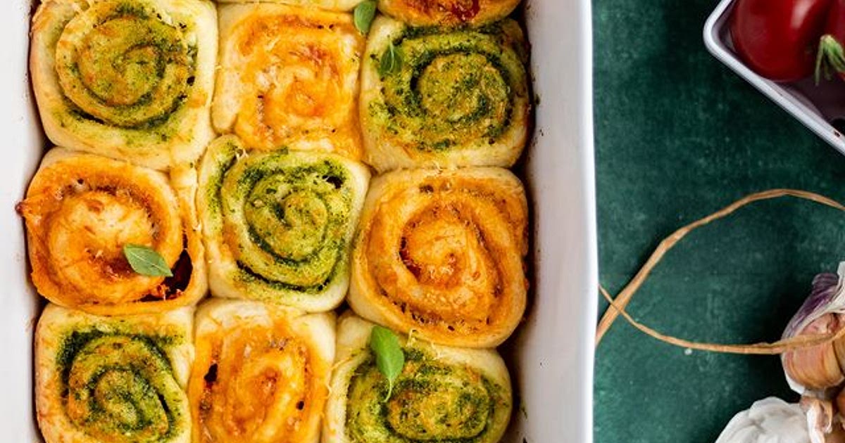 Pull Apart Pizza Pesto Buns Recipe | Samsung Food App