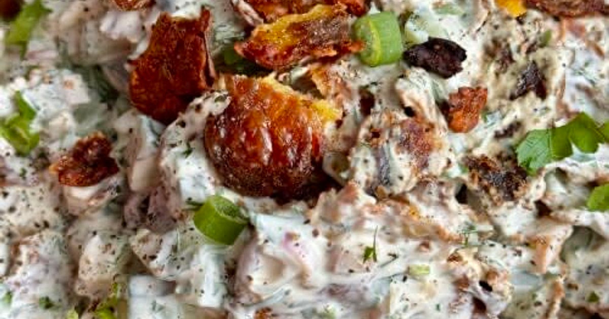 Crispy Smashed Potato Salad Recipe | Samsung Food App