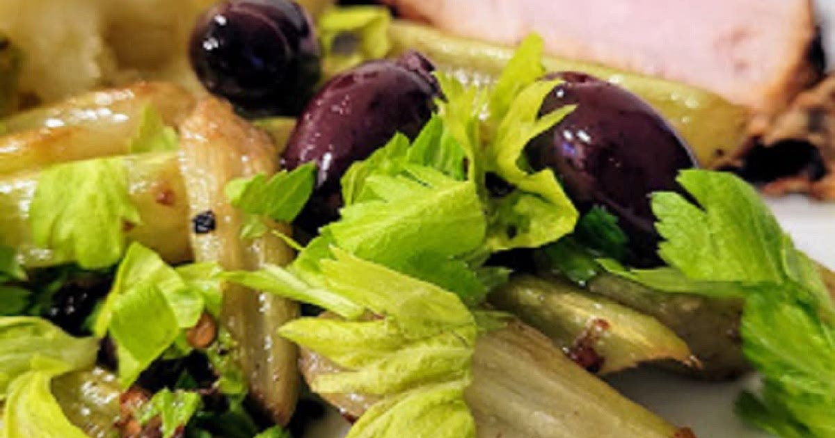Braised Celery with Black Olives Recipe | Samsung Food App