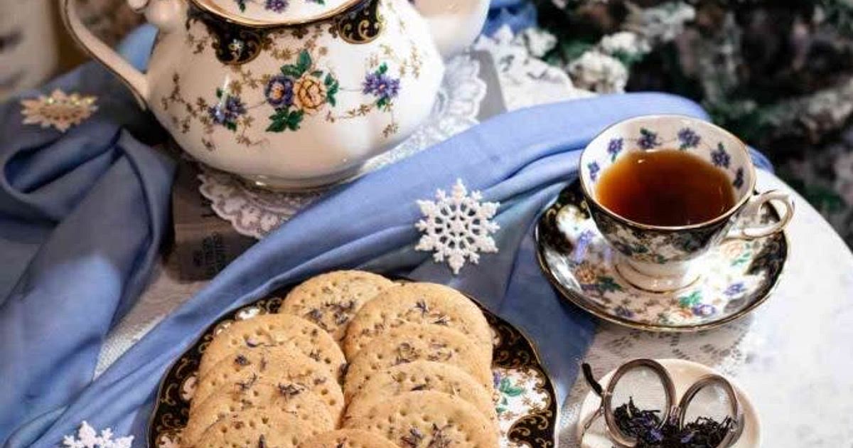 Earl Grey shortbread cookies Recipe | Samsung Food App