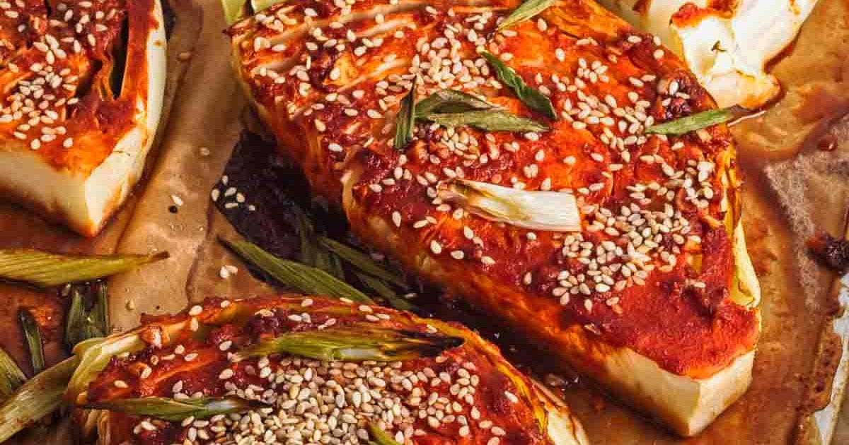 Baked Cabbage Steak Recipe | Samsung Food App