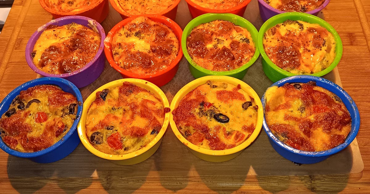 Crustless Single Serve Quiches Recipe | Samsung Food App