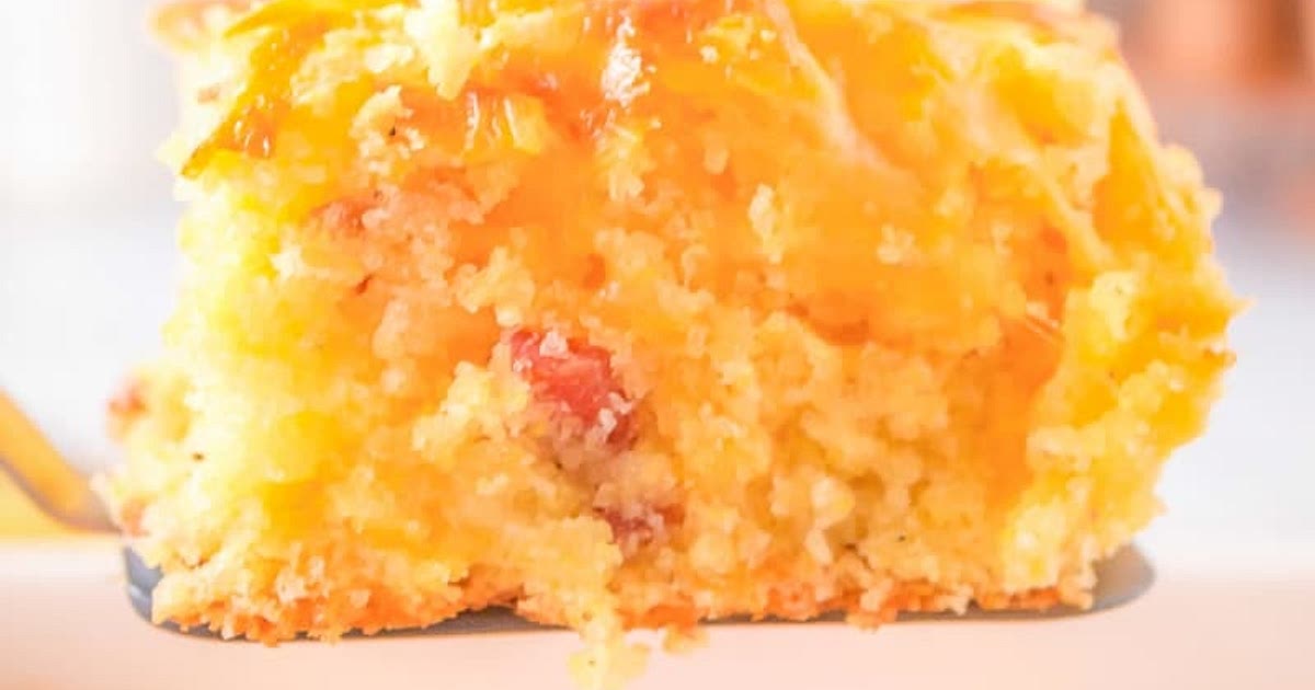Bacon Cheddar Cornbread Casserole Recipe | Samsung Food App