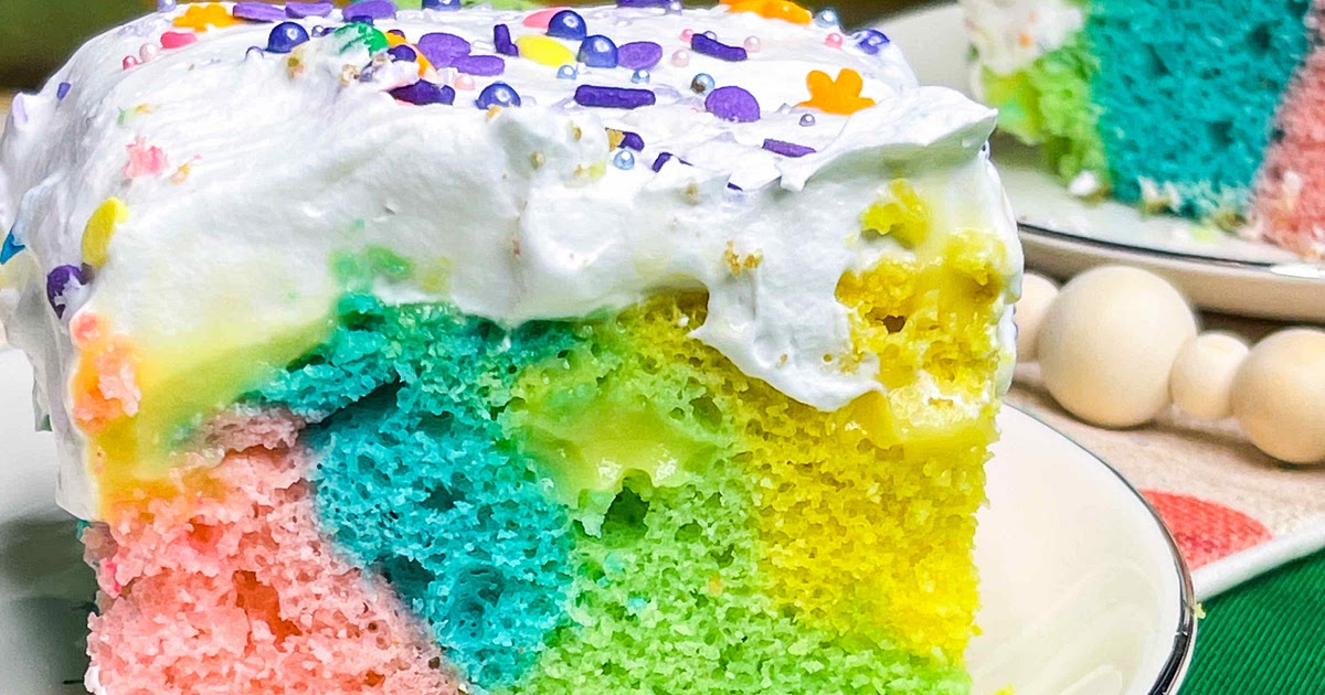 Easter Poke Cake Recipe | Samsung Food App