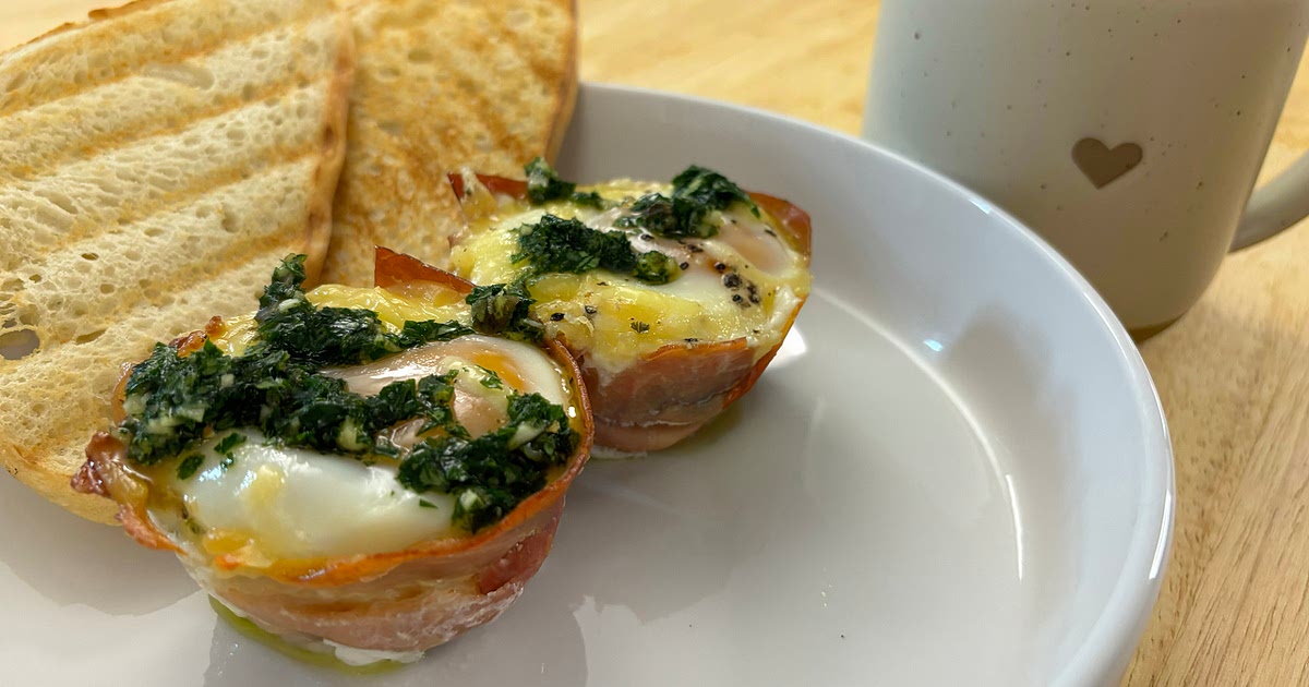 Protein Packed Breakfast: Prosciutto Mushroom Egg Cups Recipe | Samsung Food App