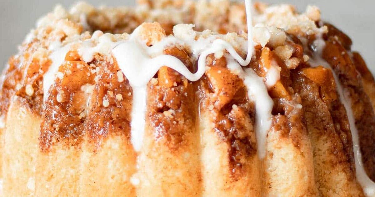 Southern Peach Cobbler Pound Cake with Cream Cheese Recipe | Samsung Food App